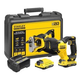 STANLEY AKUMULATOROWA PIŁA SZABLASTA 18V V20 BL 2*2.0AH BEZSZCZOTK.