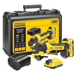 STANLEY AKUMULATOROWE URZĄDZENIE WIELOFUNKCYJNE 18V V20 2*2.0AH