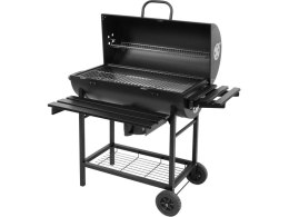 LUND GRILL WĘGLOWY Z POKRYWĄ, RUSZT 71X35CM
