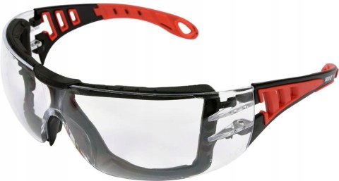 YATO OKULARY OCHRONNE BEZBARWNE Z PASKIEM YATO OKULARY OCHRONNE BEZBARWNE Z PASKIEM