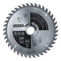 DEDRA PIŁA TARCZOWA DO DREWNA 250/30MM 40 ZĘBÓW