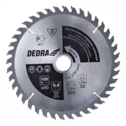 DEDRA PIŁA TARCZOWA DO DREWNA 40Z ŚR.300*30MM