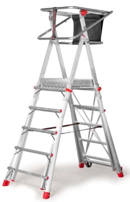 FARAONE DRABINA/PODEST ROBOCZY PLS5 130/238CM 5 STOPNI