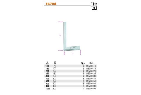 BETA KĄTOWNIK POWIERZCHNIOWY ZE STOPKĄ 100MM BETA KĄTOWNIK POWIERZCHNIOWY ZE STOPKĄ 100MM