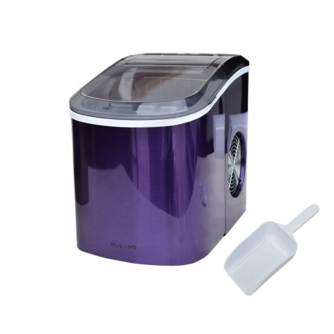 MULANO Kostkarka do lodu fioletowa 10-12 kg/dzie艅 kompaktowa i przeno艣na MULANO Kostkarka do lodu fioletowa 10-12 kg/dzie艅 kompaktowa i przeno艣na