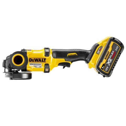 DEWALT SZLIFIERKA KĄTOWA AKUMULATOROWA 125 MM FLEXVOLT 54 V 2*6.0AH DEWALT SZLIFIERKA KĄTOWA AKUMULATOROWA 125 MM FLEXVOLT 54 V 2*6.0AH