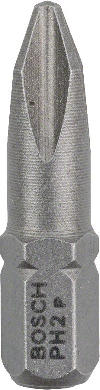 BOSCH BIT, GROT, KOŃCÓWKA PH2 EH 25MM 100SZT. BOSCH BIT, GROT, KOŃCÓWKA PH2 EH 25MM 100SZT.