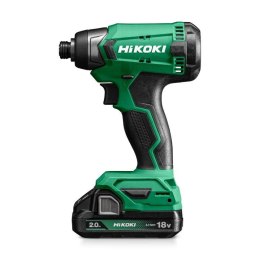 HIKOKI ZAKRĘTARKA UDAROWA AKUMULATOROWA 18V 1/4' 2*2.0AH