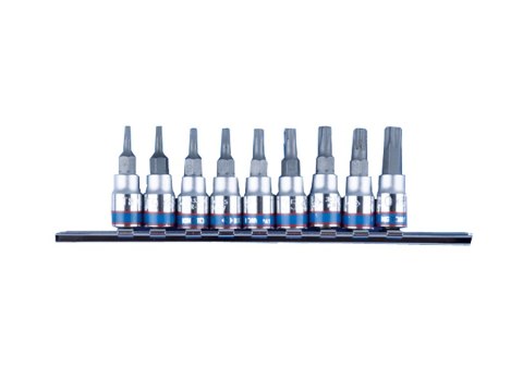 KING TONY KPL. NASADEK 1/4'' TORX 9 SZTUK T8-T40 KING TONY KPL. NASADEK 1/4'' TORX 9 SZTUK T8-T40