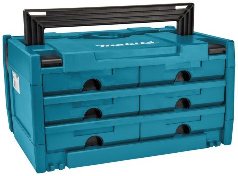 MAKITA WALIZKA SYSTEMOWA MAKPAC Z SZUFLADAMI 3X2 MAKITA WALIZKA SYSTEMOWA MAKPAC Z SZUFLADAMI 3X2