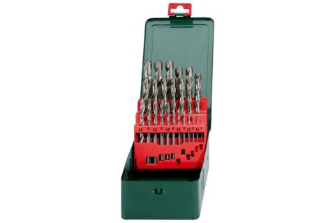 METABO ZESTAW WIERTEŁ 25 SZT.