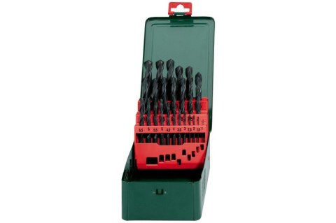 METABO ZESTAW WIERTEŁ DO METALU HSS-R 19 SZT. METABO ZESTAW WIERTEŁ DO METALU HSS-R 19 SZT.