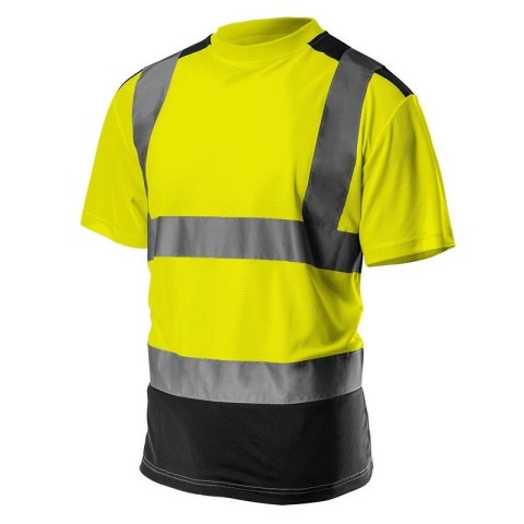 NEO KOSZULKA T-SHIRT OSTRZEGAWCZY CIEMNY DÓŁ ŻÓŁTY XL NEO KOSZULKA T-SHIRT OSTRZEGAWCZY CIEMNY DÓŁ ŻÓŁTY XL