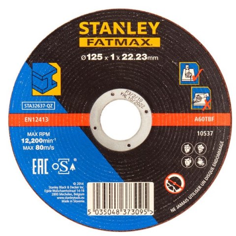 STANLEY TARCZA UNIWERSALNA 125MM