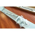 BEAST Suszarka na pranie Ścienna Składana METALOWA 80cm Wisząca Rozkładana mocna
