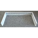 BEAST Suszarka na pranie Ścienna Składana METALOWA 80cm Wisząca Rozkładana mocna