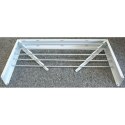 BEAST Suszarka na pranie Ścienna Składana METALOWA 80cm Wisząca Rozkładana mocna