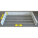BEAST Suszarka na pranie Ścienna Składana METALOWA 80cm Wisząca Rozkładana mocna
