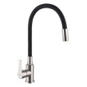 UN BATERIA ZLEWOZMYWAKOWA KSANTI INOX Z RUCH. 2F WYLEWKĄ,IN/CZA