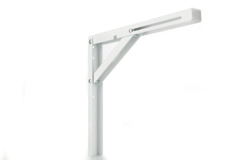UN WSPORNIK STALOWY SKŁADANY Z BLOKADĄ BIAŁY 200X160X1.5 UN WSPORNIK STALOWY SKŁADANY Z BLOKADĄ BIAŁY 200X160X1.5