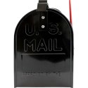 Bituxx Skrzynka na listy amerykańska USA MAIL ze słupkiem (czarny)
