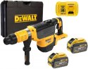 DEWALT MŁOTOWIERTARKA 54V XR FLEXVOLT SDS-MAX 52MM 2*9.0AH