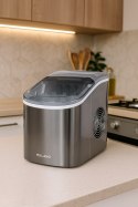 E-hurtownia Kostkarka do lodu 2,2L 10-15kg/24h szara przenośna 2 rozmiary kostek