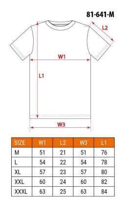 NEO T-SHIRT Z NADRUKIEM FEEL THE BIT ROZMIAR XXL