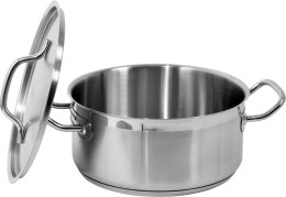 YATO GASTRO GARNEK NISKI Z POKRYWKĄ ZE STALI NIERDZEWNEJ 24*11CM 5L