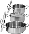 YATO GASTRO GARNEK NISKI Z POKRYWKĄ ZE STALI NIERDZEWNEJ 24*11CM 5L