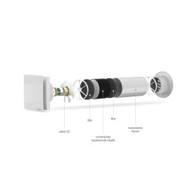 AIR ROXY REKUPERATOR ŚCIENNY ARHEAT 100MM