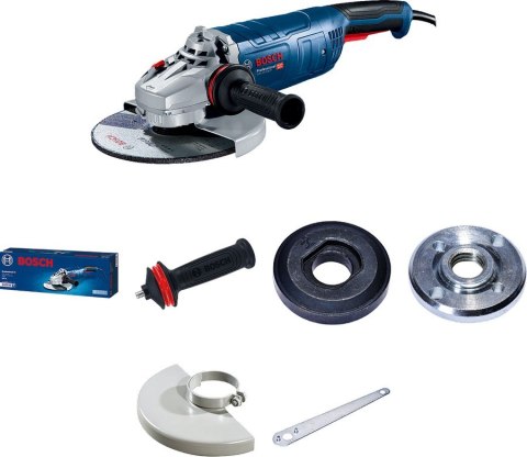 BOSCH SZLIFIERKA KĄTOWA 230MM GWS 24-230 P 2400W BOSCH SZLIFIERKA KĄTOWA 230MM GWS 24-230 P 2400W