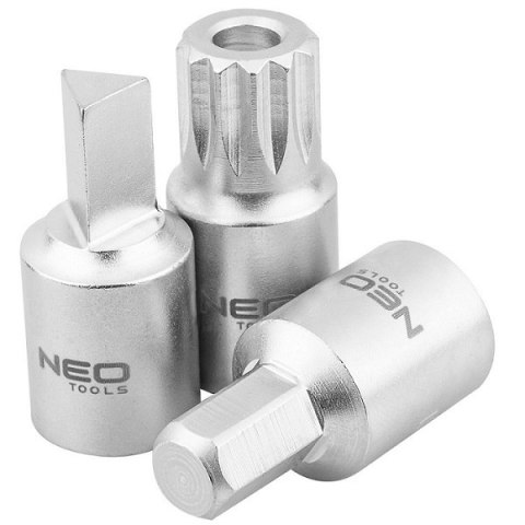 NEO KLUCZE DO SPUSTU OLEJU 3/8 ZESTAW 18 SZT. NEO KLUCZE DO SPUSTU OLEJU 3/8 ZESTAW 18 SZT.