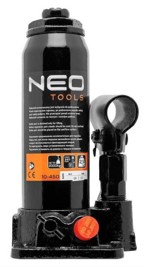 NEO PODNOŚNIK HYDRAULICZNY SŁUPKOWY 2T NEO PODNOŚNIK HYDRAULICZNY SŁUPKOWY 2T