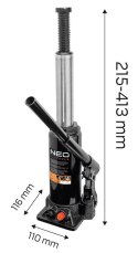 NEO PODNOŚNIK HYDRAULICZNY SŁUPKOWY 5T