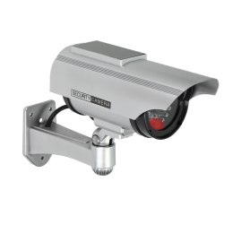 ORNO ATRAPA KAMERY MONITORUJĄCEJ CCTV SREBRNA Z PANELEM SŁONECZN.