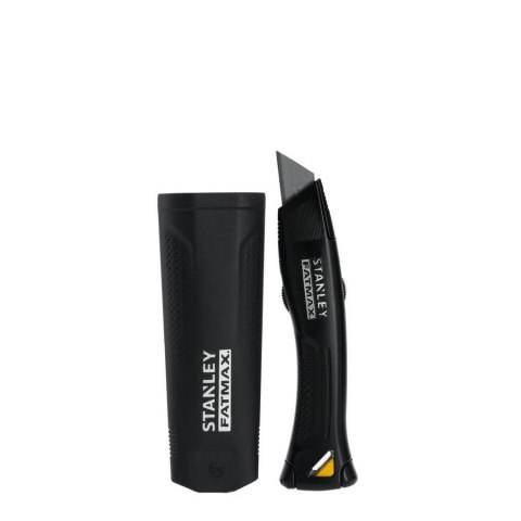 STANLEY NÓŻ HEAVY DUTY OSTRZE TRAPEZ STAŁE METALOWY CZARNY