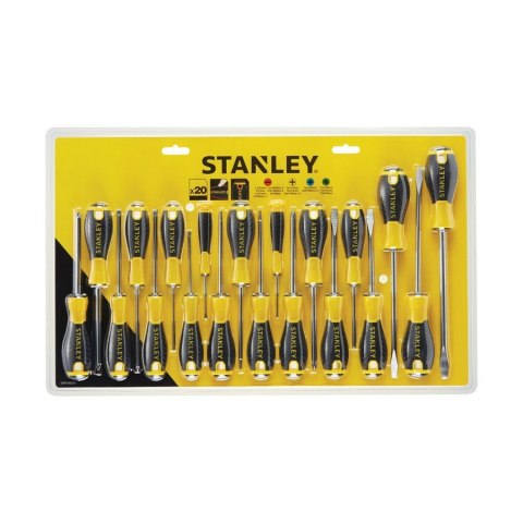 STANLEY ZESTAW WKRĘTAKÓW ESSENTIAL 20 SZT. STANLEY ZESTAW WKRĘTAKÓW ESSENTIAL 20 SZT.