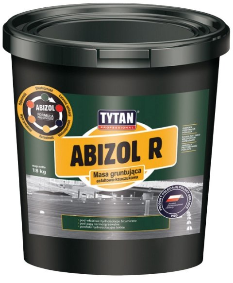 TYTAN ABIZOL R TYTAN MASA GRUNTUJĄCA ASFALTOWO-KAUCZUKOWA 4,5KG
