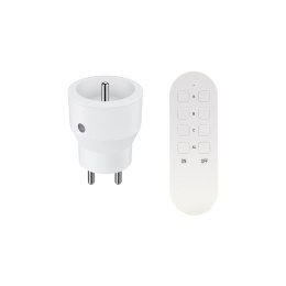 VIRONE ZESTAW BEZPRZEWODOWYCH GNIAZD MINI, STEROWANYCH PILOTEM 1+1