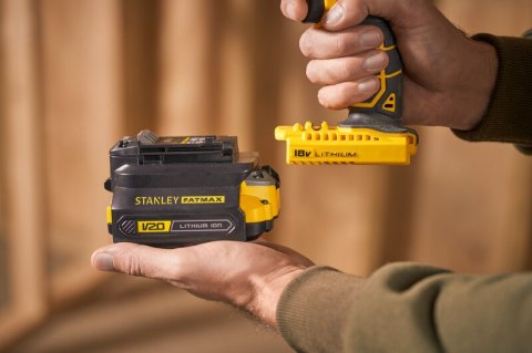 STANLEY ADAPTER DO AKUMULATORÓW V20 STANLEY ADAPTER DO AKUMULATORÓW V20