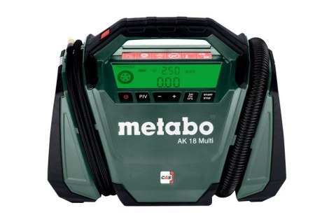 METABO KOMPRESOR BEZOLEJOWY AKUMULATOROWY 18V AK 18 MULTI 0*AH METABO KOMPRESOR BEZOLEJOWY AKUMULATOROWY 18V AK 18 MULTI 0*AH