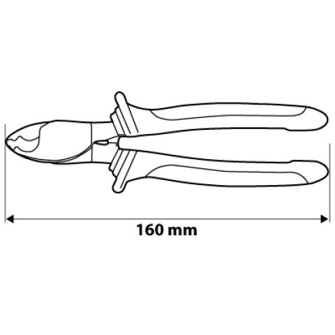 NEO OBCINAK DO KABLI 160MM NEO OBCINAK DO KABLI 160MM