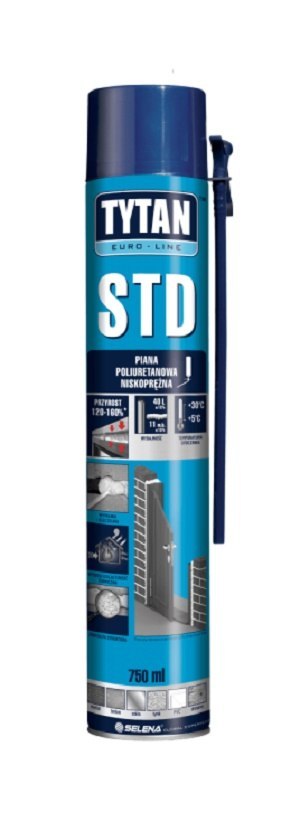 TYTAN PIANKA 750ML TYTAN EURO-LINE O2 TYTAN PIANKA 750ML TYTAN EURO-LINE O2