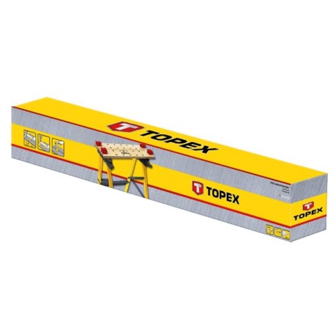 TOPEX STÓŁ WATRSZTATOWY 60*24*80CM TOPEX STÓŁ WATRSZTATOWY 60*24*80CM