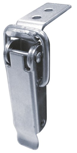 HSI ZAMKNIĘCIE DO SKRZYŃ OCYNKOWANE Z HAKIEM TYPU D 130*30MM