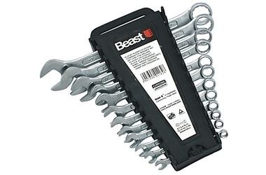 BEAST KLUCZE PŁASKO-OCZKOWE 6-22 mm CV 12 sztuk BEAST KLUCZE PŁASKO-OCZKOWE 6-22 mm CV 12 sztuk
