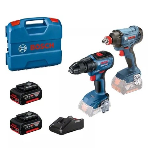 BOSCH ZESTAW COMBO 18V GDX 18V-285 + GSR 185-LI 2*2.0AH BOSCH ZESTAW COMBO 18V GDX 18V-285 + GSR 185-LI 2*2.0AH