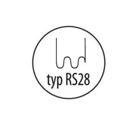 DEDRA ZSZYWKI 0.8MM RS28 DO PLASTIKU 100 SZT.