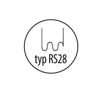 DEDRA ZSZYWKI 0.8MM RS28 DO PLASTIKU 100 SZT.